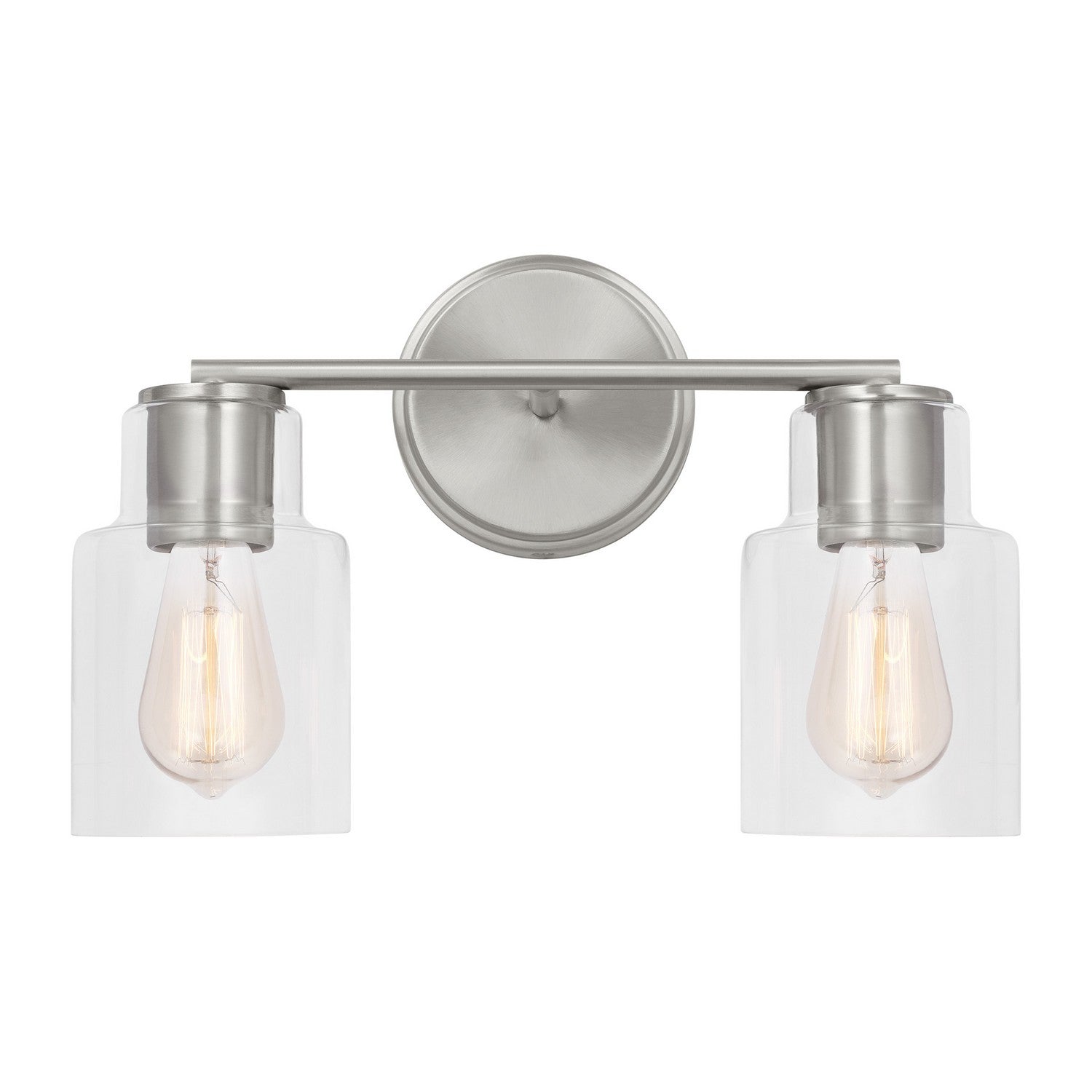 Visual Comfort Studio Canada - DJV1002BS - Two Light Bath - Sayward - Brushed Steel