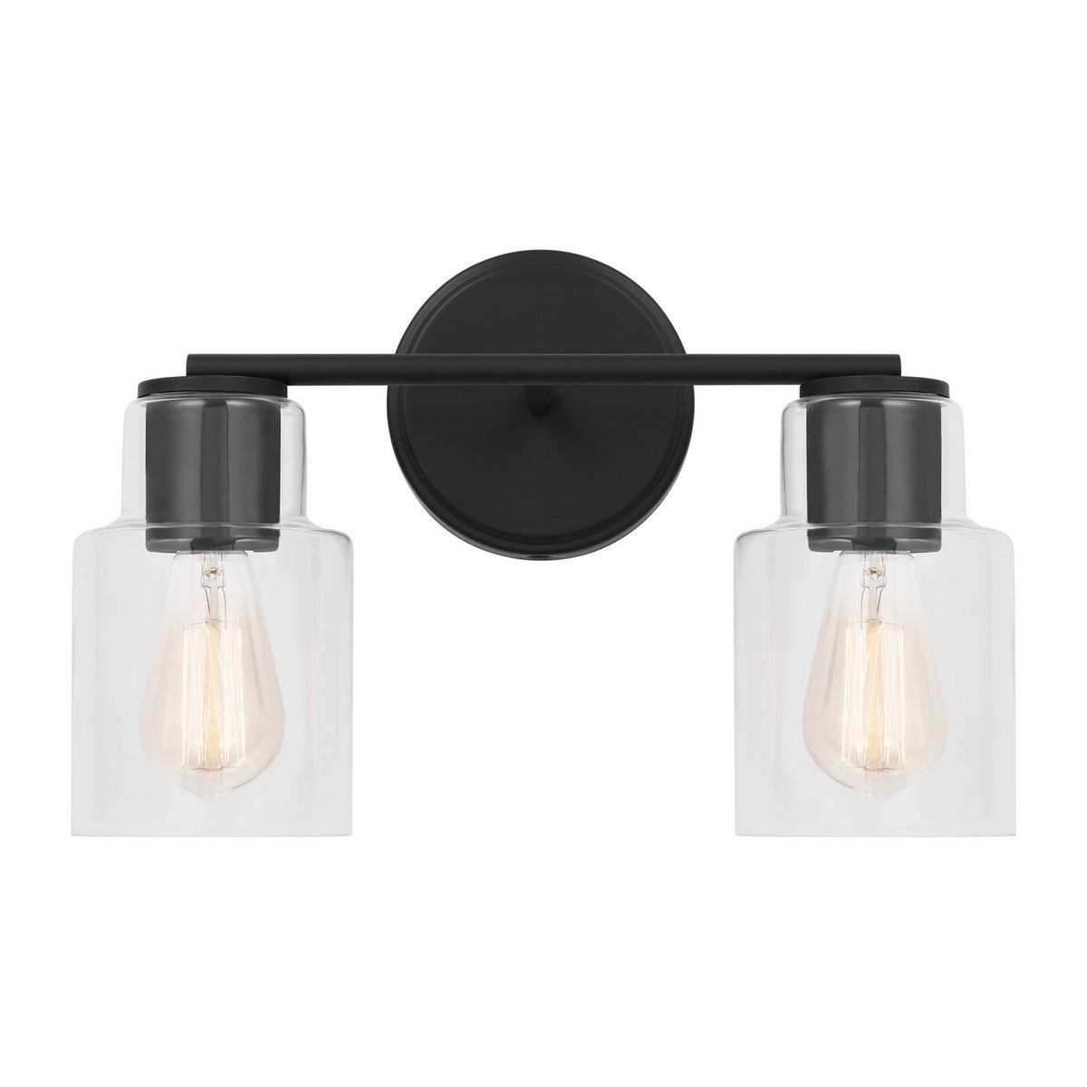Visual Comfort Studio Canada - DJV1002MBK - Two Light Bath - Sayward - Midnight Black