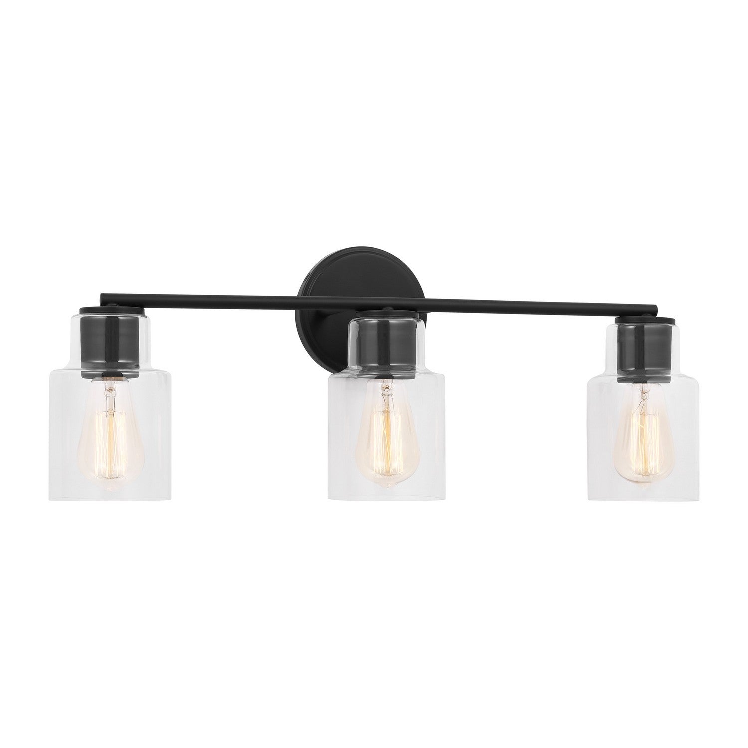 Visual Comfort Studio Canada - DJV1003MBK - Three Light Bath - Sayward - Midnight Black