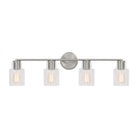 Visual Comfort Studio Canada - DJV1004BS - Four Light Bath - Sayward - Brushed Steel