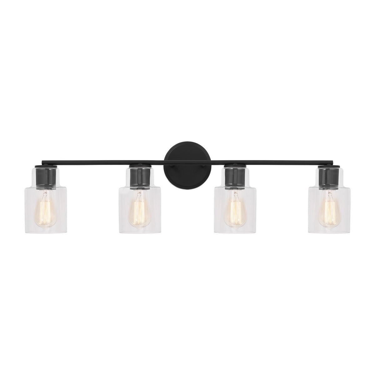 Visual Comfort Studio Canada - DJV1004MBK - Four Light Bath - Sayward - Midnight Black