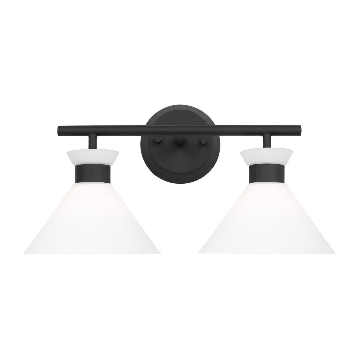 Visual Comfort Studio Canada - DJV1012MBK - Two Light Bath - Belcarra - Midnight Black
