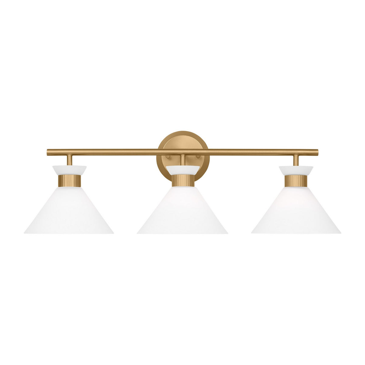 Visual Comfort Studio Canada - DJV1013SB - Three Light Bath - Belcarra - Satin Brass
