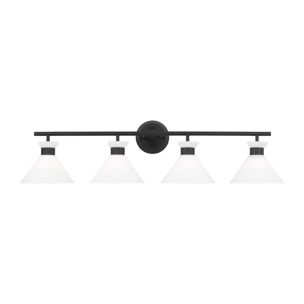 Visual Comfort Studio Canada - DJV1014MBK - Four Light Bath - Belcarra - Midnight Black