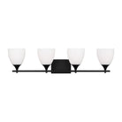 Visual Comfort Studio Canada - DJV1024MBK - Four Light Bath - Toffino - Midnight Black