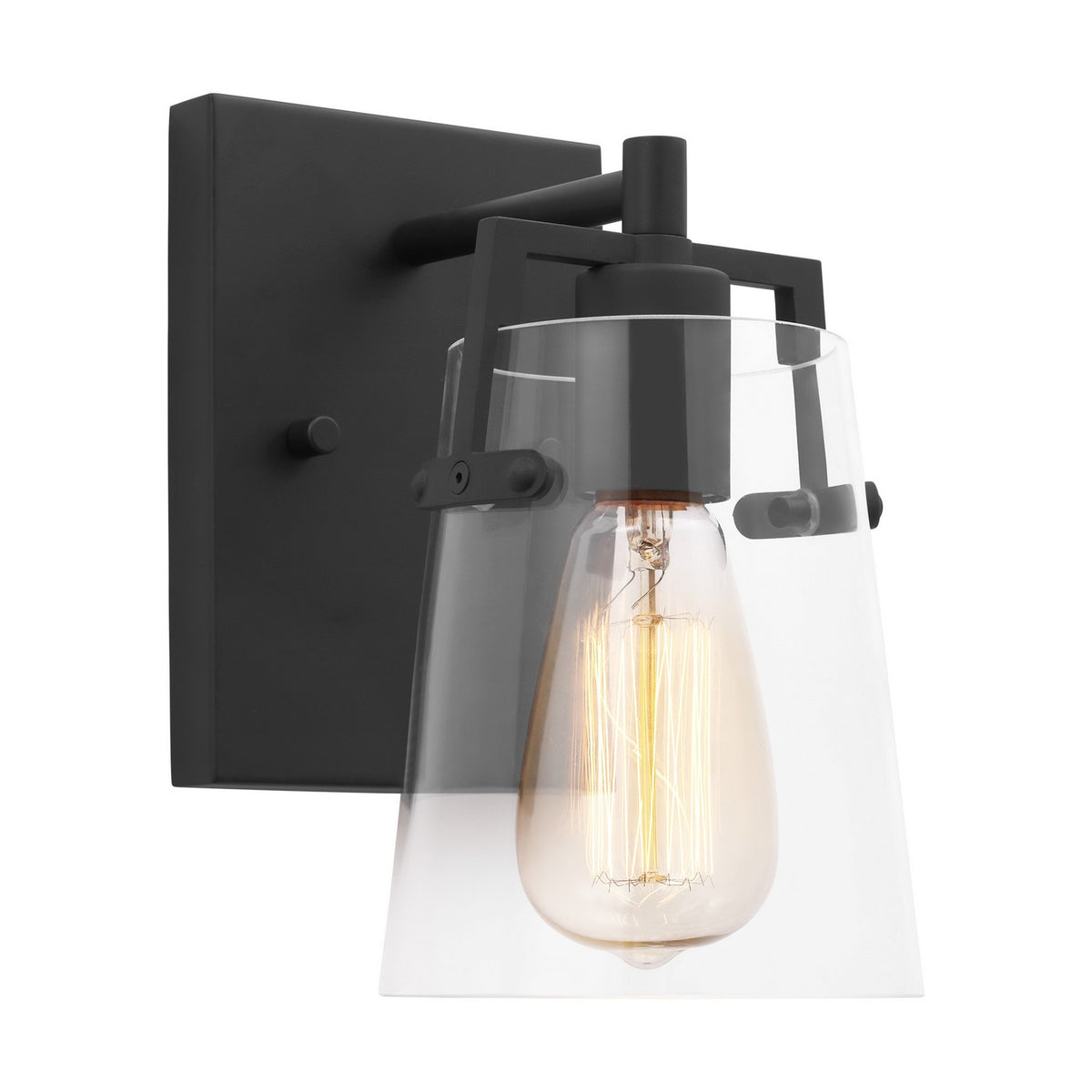 Visual Comfort Studio Canada - DJV1031MBK - One Light Wall Sconce - Crofton - Midnight Black