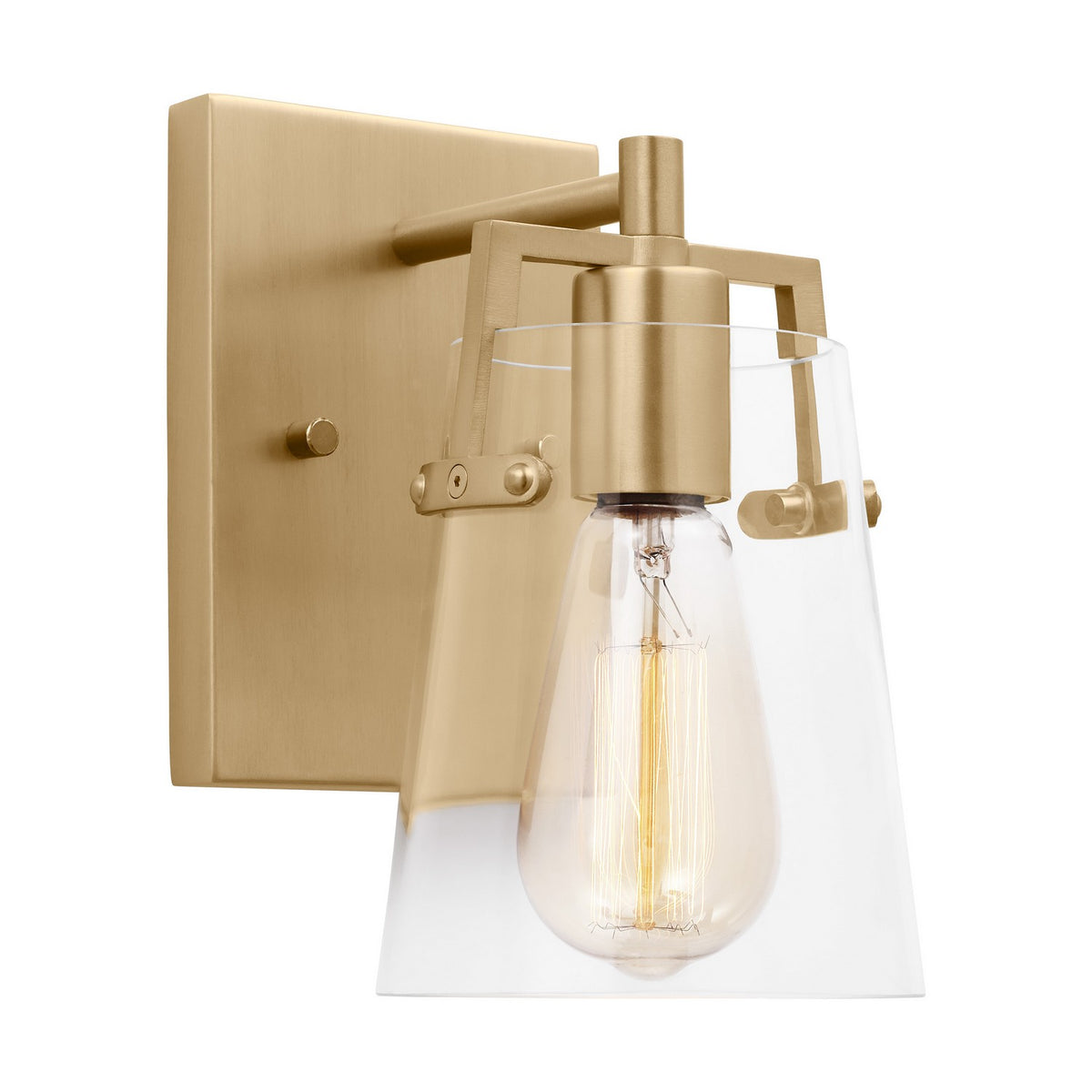 Visual Comfort Studio Canada - DJV1031SB - One Light Wall Sconce - Crofton - Satin Brass