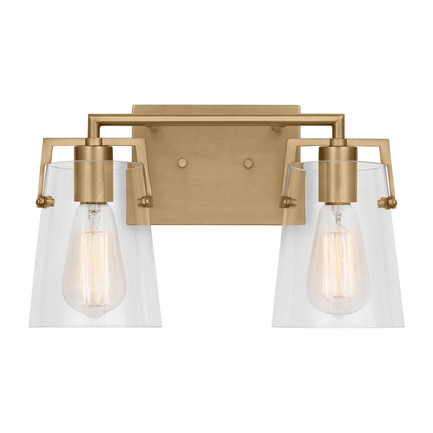 Visual Comfort Studio Canada - DJV1032SB - Two Light Bath - Crofton - Satin Brass