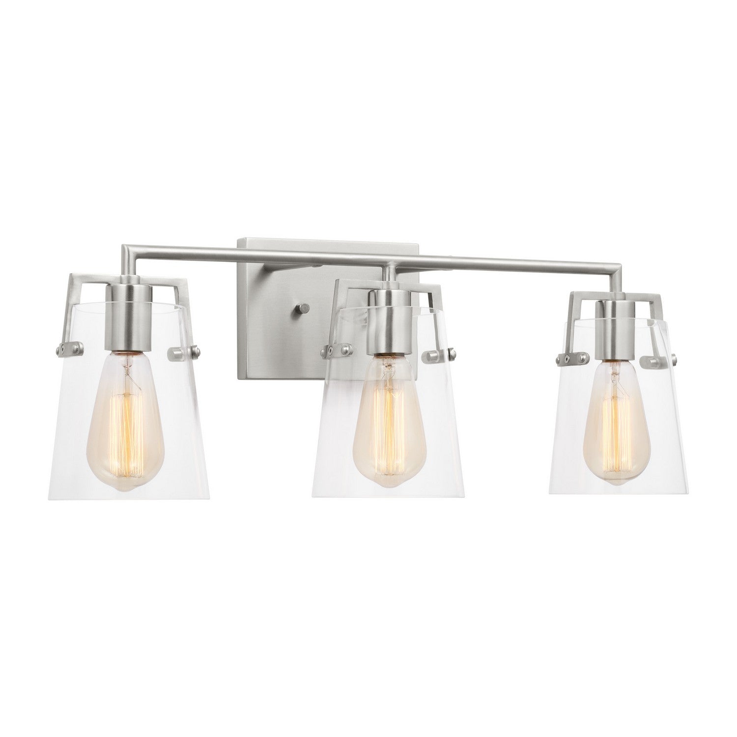 Visual Comfort Studio Canada - DJV1033BS - Three Light Bath - Crofton - Brushed Steel