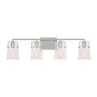 Visual Comfort Studio Canada - DJV1034BS - Four Light Bath - Crofton - Brushed Steel
