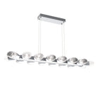 Hammerton Studio - PLB0079-48-CS-PC-CA1-L1 - LED Linear Suspension - Pebble - Classic Silver