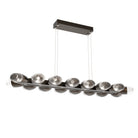 Hammerton Studio - PLB0079-48-FB-PC-CA1-L1 - LED Linear Suspension - Pebble - Flat Bronze