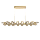 Hammerton Studio - PLB0079-48-GB-PC-CA1-L3 - LED Linear Suspension - Pebble - Gilded Brass
