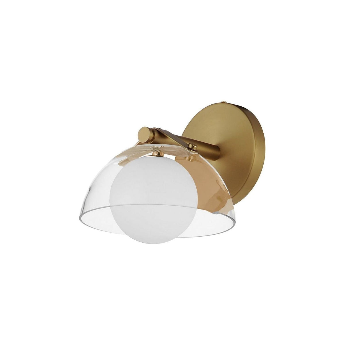 Studio M - SM31001CLNAB - LED Wall Sconce - Domain - Natural Aged Brass