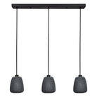 Eglo Canada - 43962A - Three Light Linear Pendant - Barlaston - Black