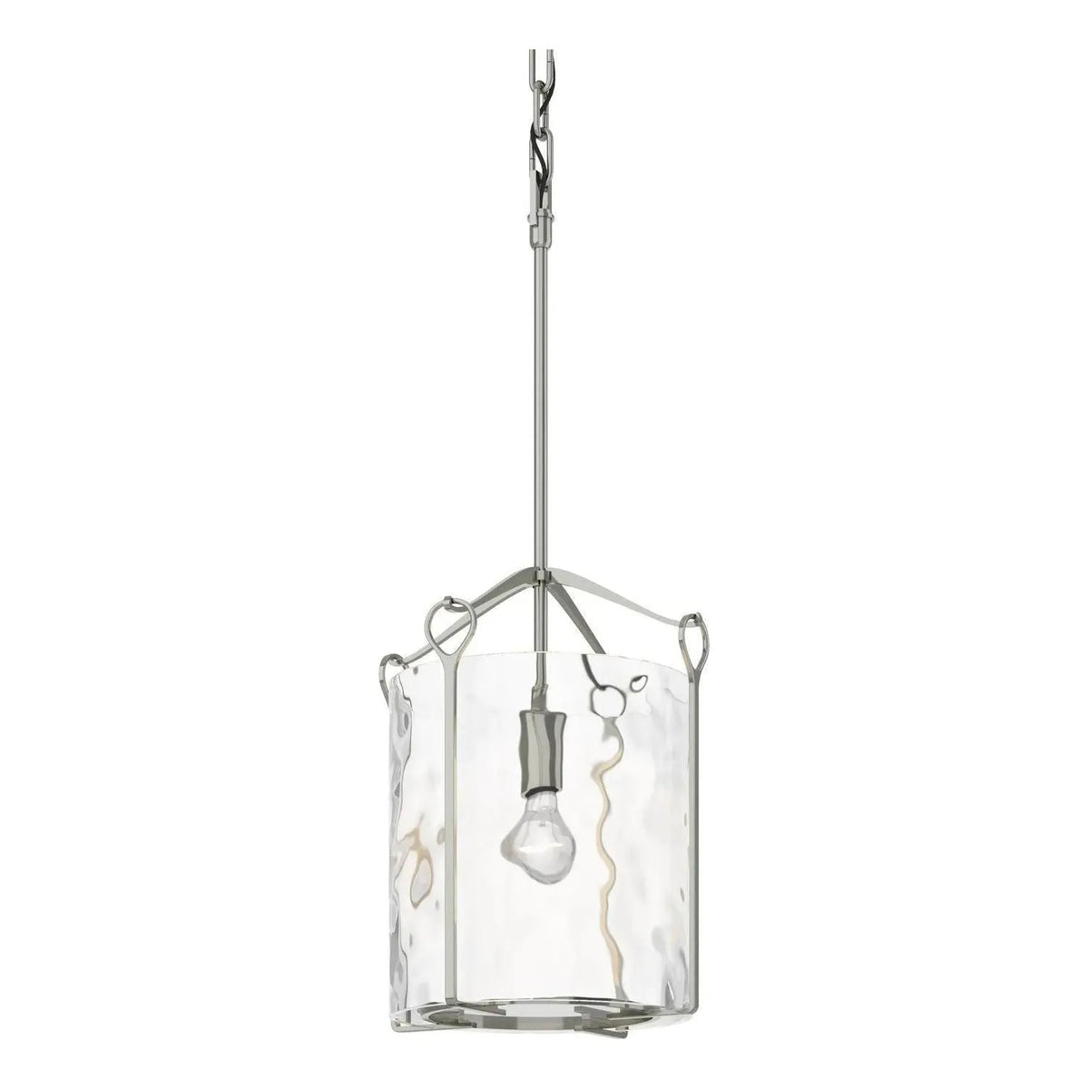 Hubbardton Forge - 104060-SKT-85-LL0137 - One Light Mini Pendant - Bow - Sterling