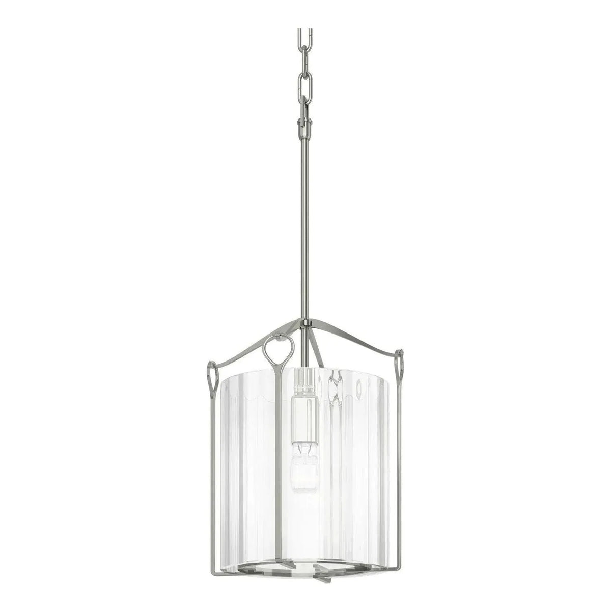 Hubbardton Forge - 104060-SKT-85-ZM0137 - One Light Mini Pendant - Bow - Sterling