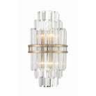 Crystorama - HAY-1402-AG - Two Light Wall Sconce - Hayes - Aged Brass