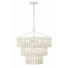 Crystorama - TIA-7103-MT - Trois lumières Suspension - Tiana - Blanc mat