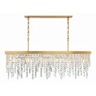 Crystorama - WIN-217-GA-CL-MWP - Six Light Chandelier - Winfield - Antique Gold