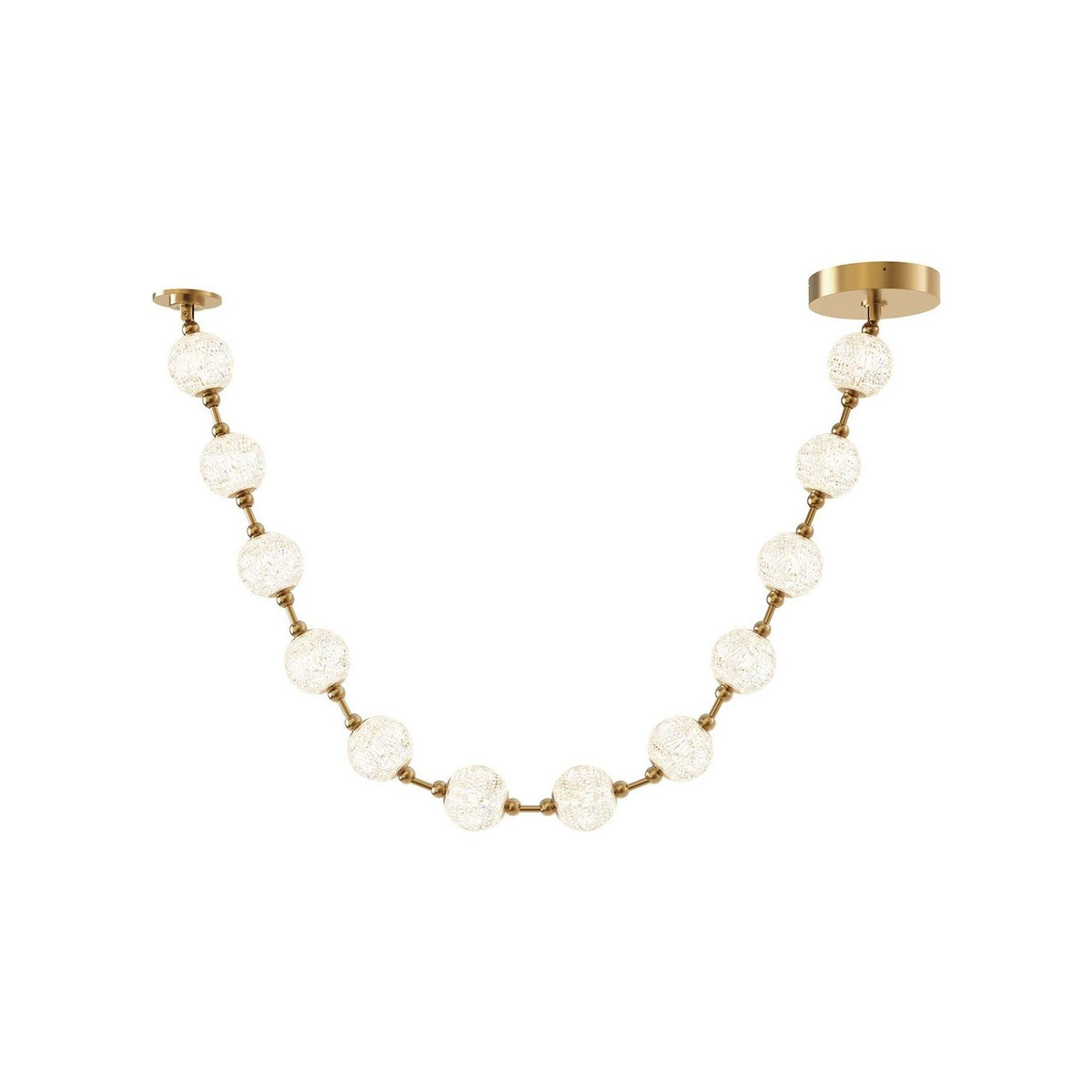 Alora Canada - PD321712NB - LED Pendant - Marni - Natural Brass