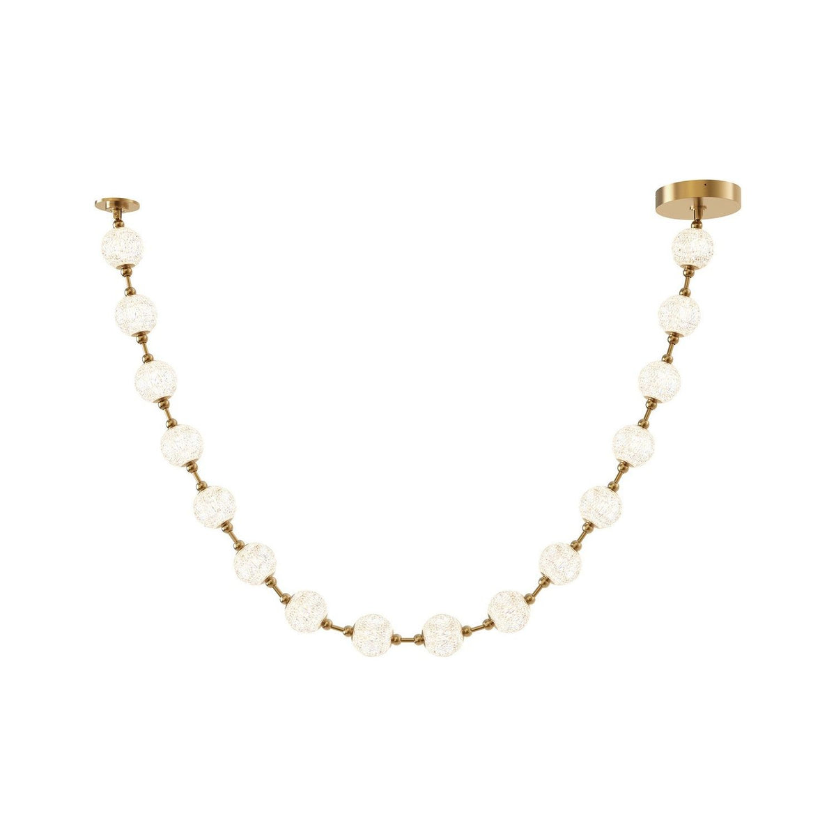 Alora Canada - PD321716NB - LED Pendant - Marni - Natural Brass