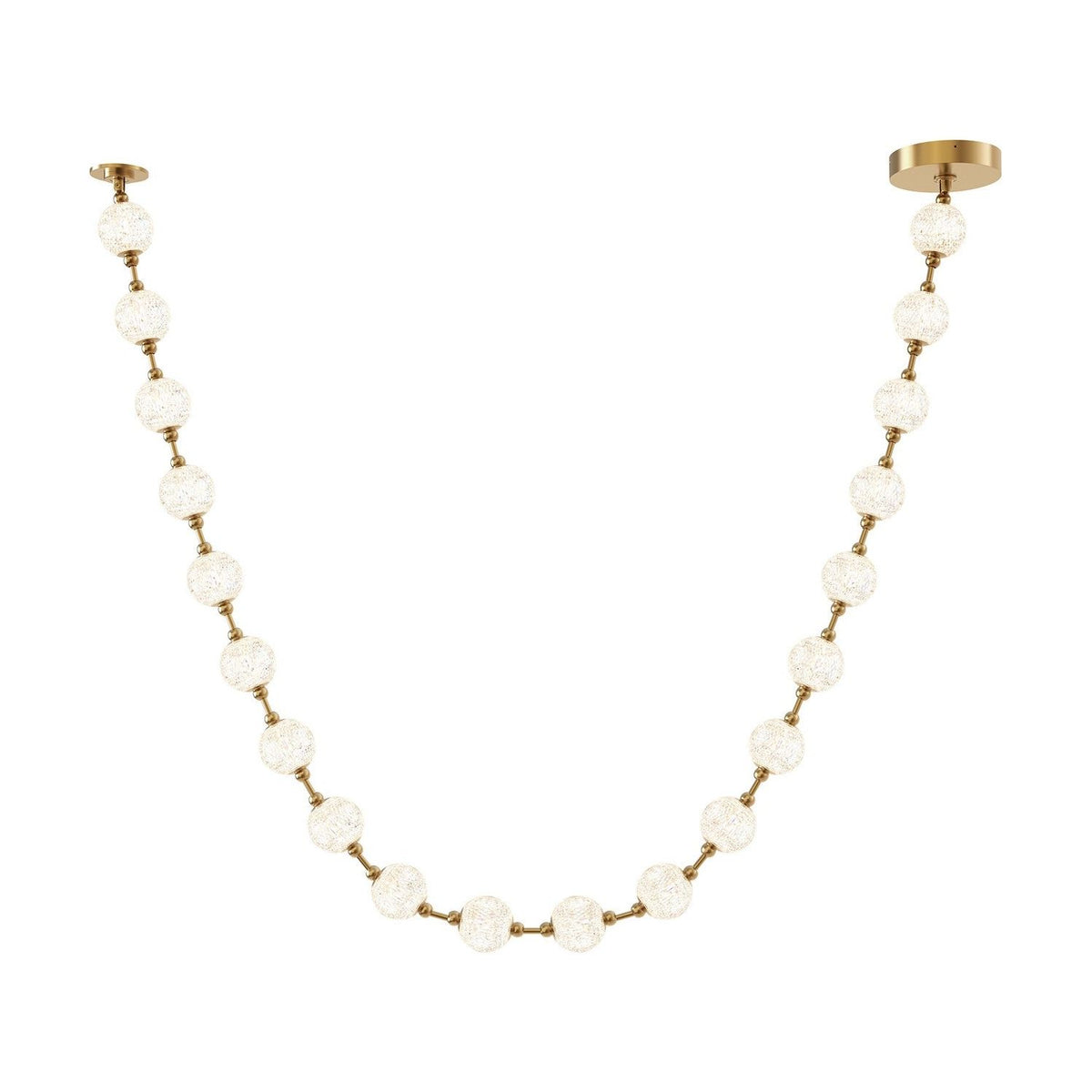 Alora Canada - PD321720NB - LED Pendant - Marni - Natural Brass