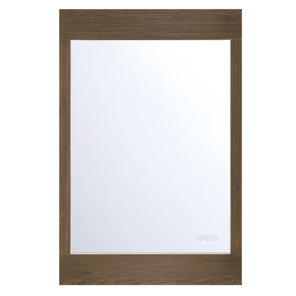 Eurofase 48509-015 Mogano LED Wood Mirror in Dark Walnut