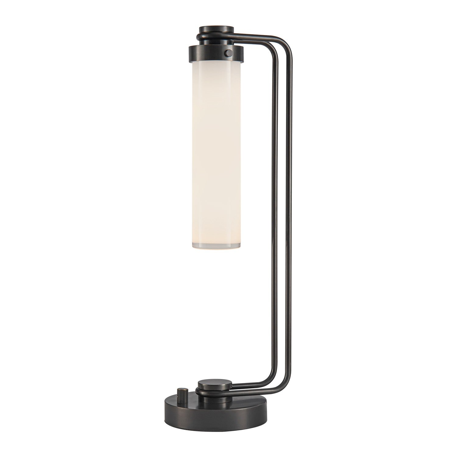 Alora Lighting - TL355022UBGO - One Light Table Lamp - Wynwood - Urban Bronze/Glossy Opal Glass