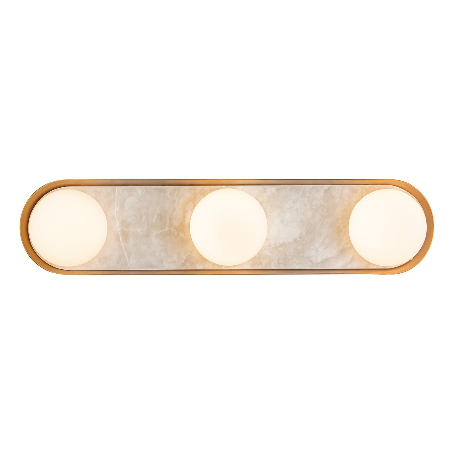 Alora Lighting - WV320323VB - LED Vanity - Alonso - Vintage Brass