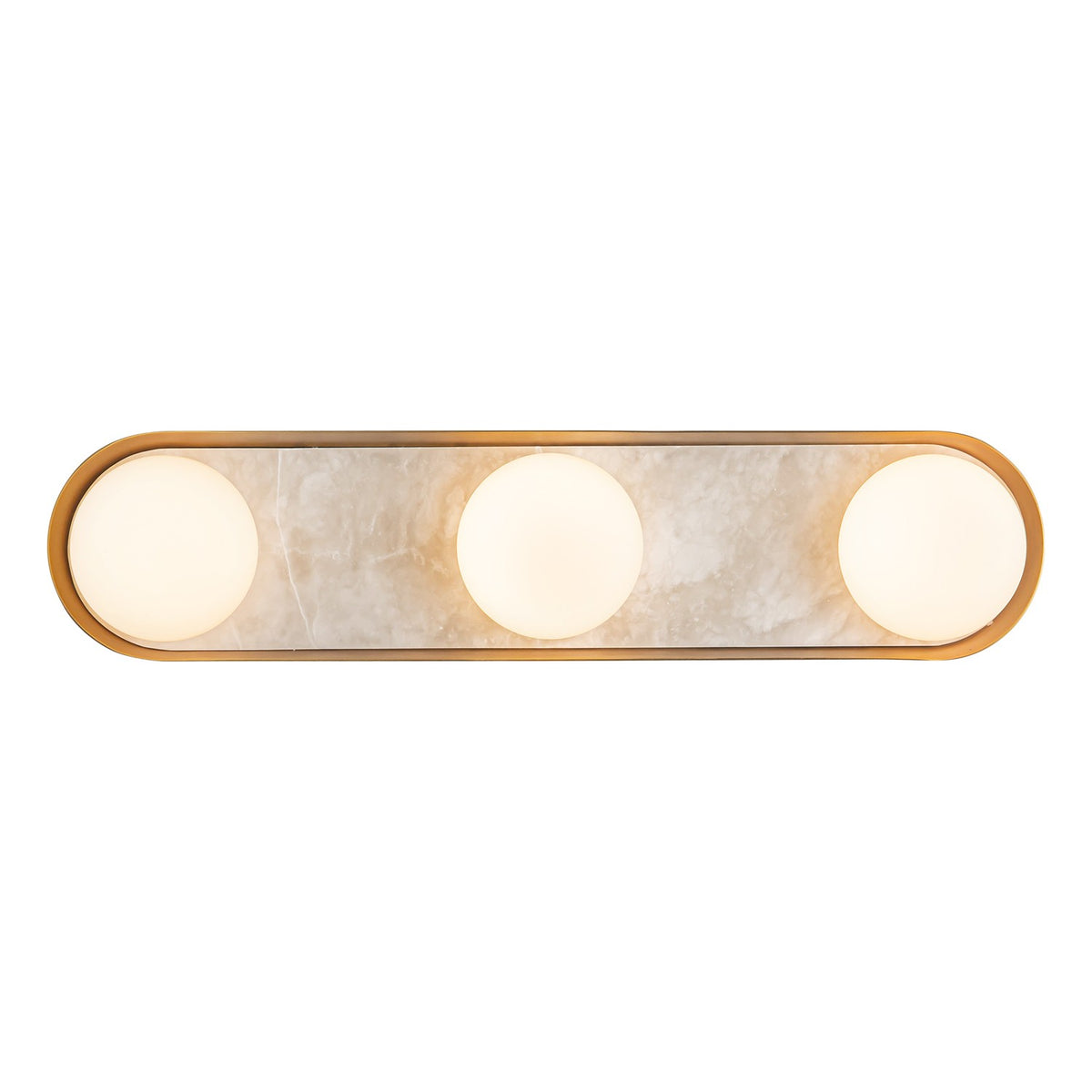 Alora Lighting - WV320323VB - LED Vanity - Alonso - Vintage Brass