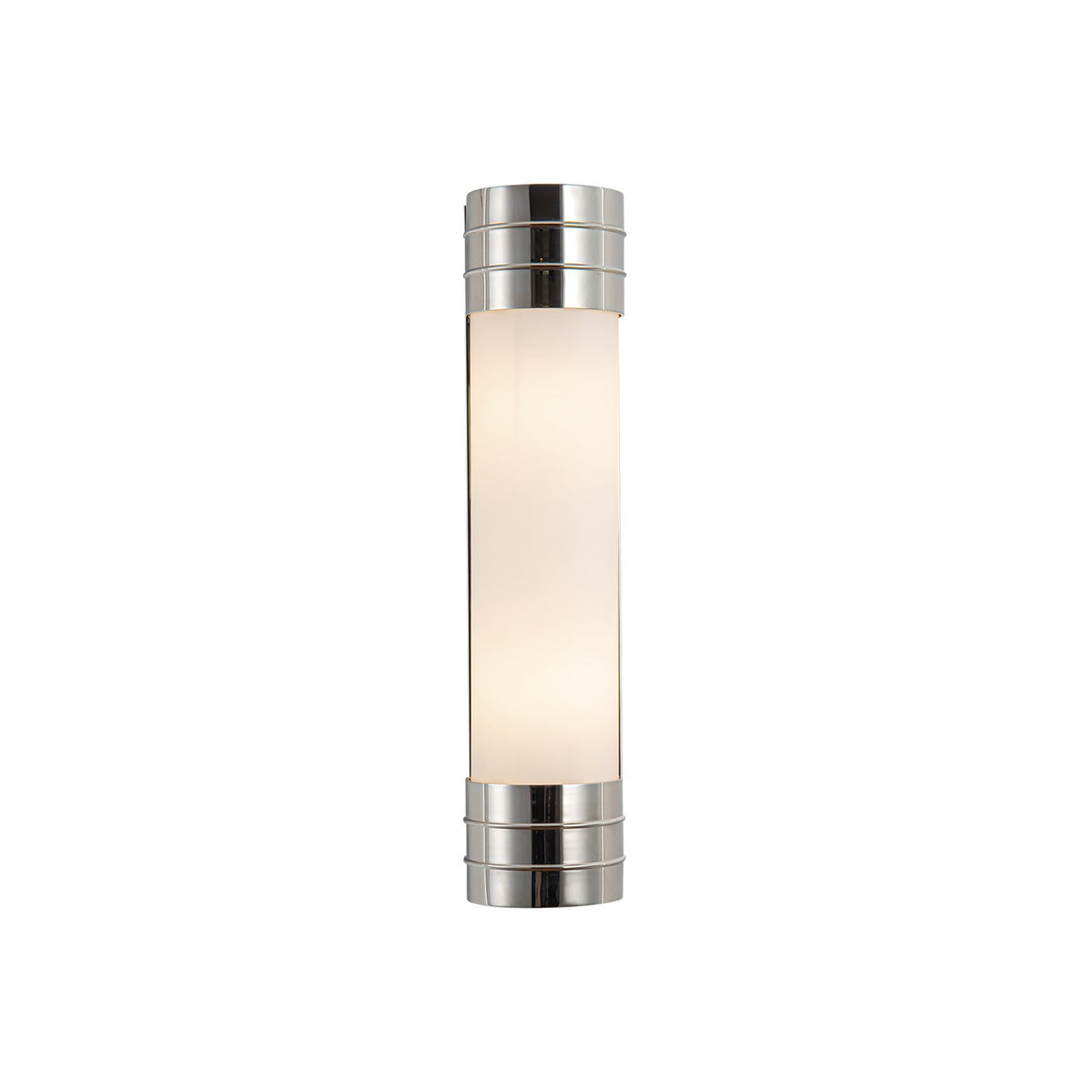Alora Lighting - WV348218PNOP - Two Light Vanity - Willard - Polished Nickel/Matte Opal Glass