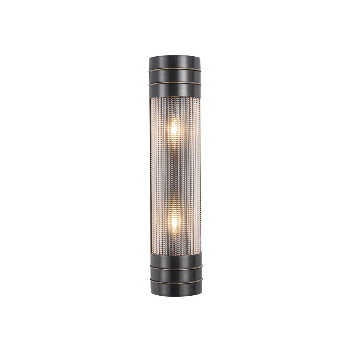 Alora Lighting - WV348218UBPG - Two Light Vanity - Willard - Urban Bronze/Clear Prismatic Glass