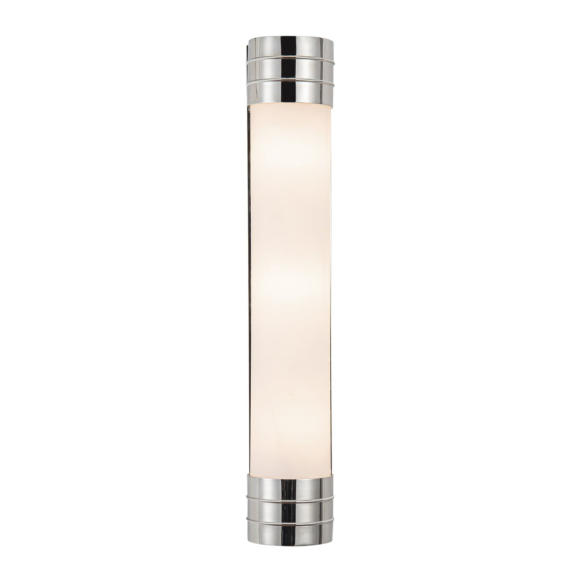 Alora Lighting - WV348224PNOP - Three Light Vanity - Willard - Polished Nickel/Matte Opal Glass