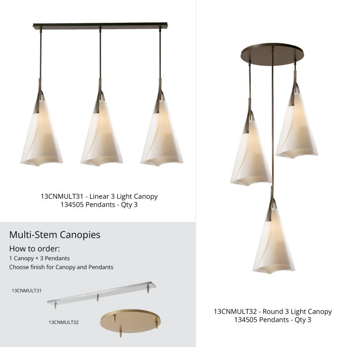Hubbardton Forge 134505 Mobius Tall Suspension