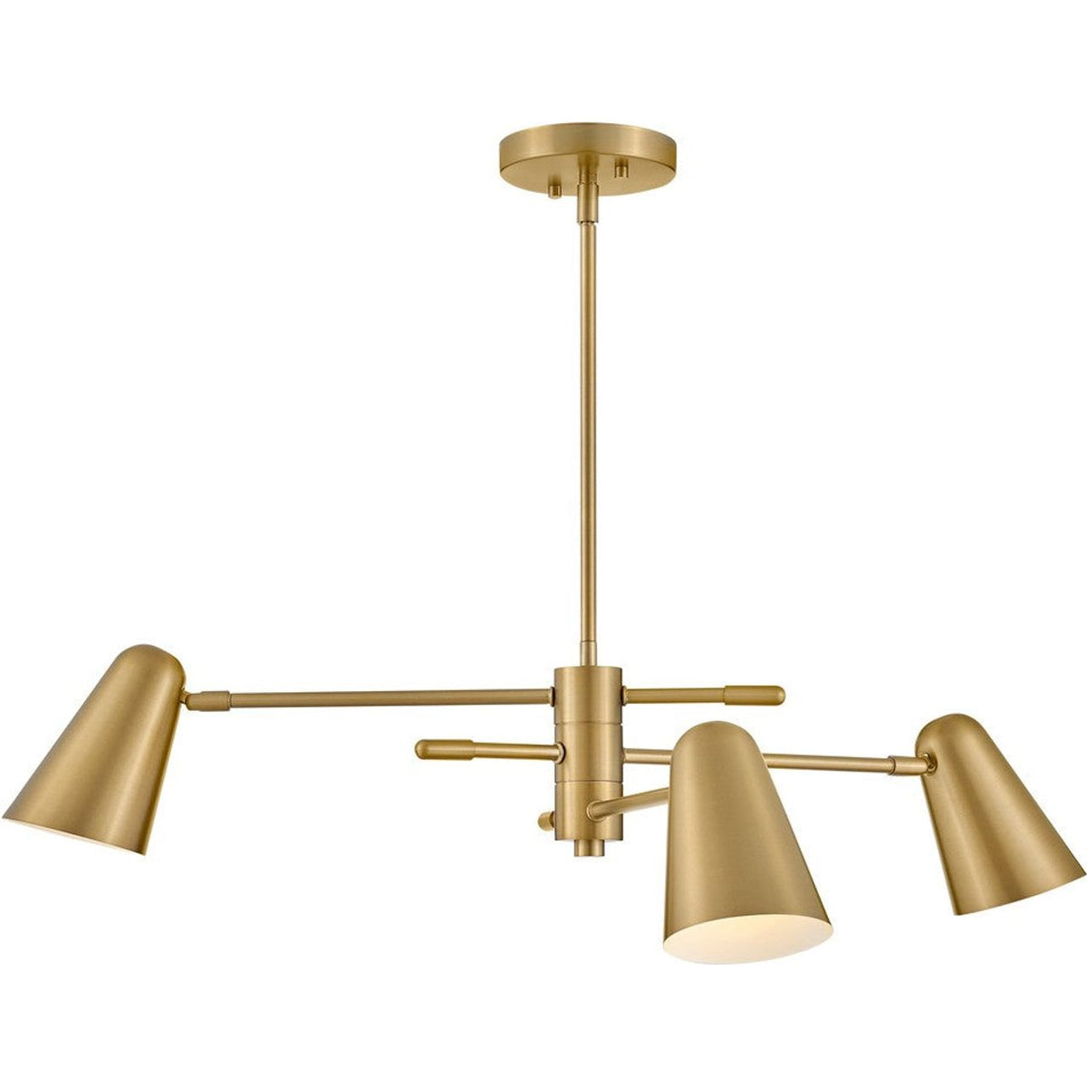 Lark Canada - 83543LCB - LED Chandelier - Birdie - Lacquered Brass