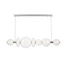 Eurofase Canada - 46772-015 - ATOMO-CHD-7LT-56IN-CHR-CL - ATOMO - Chrome