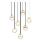 Matteo Canada - C33107AG - Seven Light Pendant - Misty