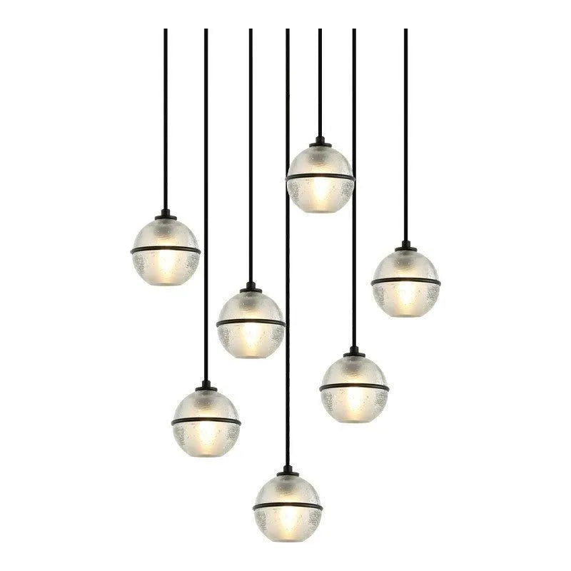 Matteo Canada - C33107MB - Seven Light Pendant - Misty