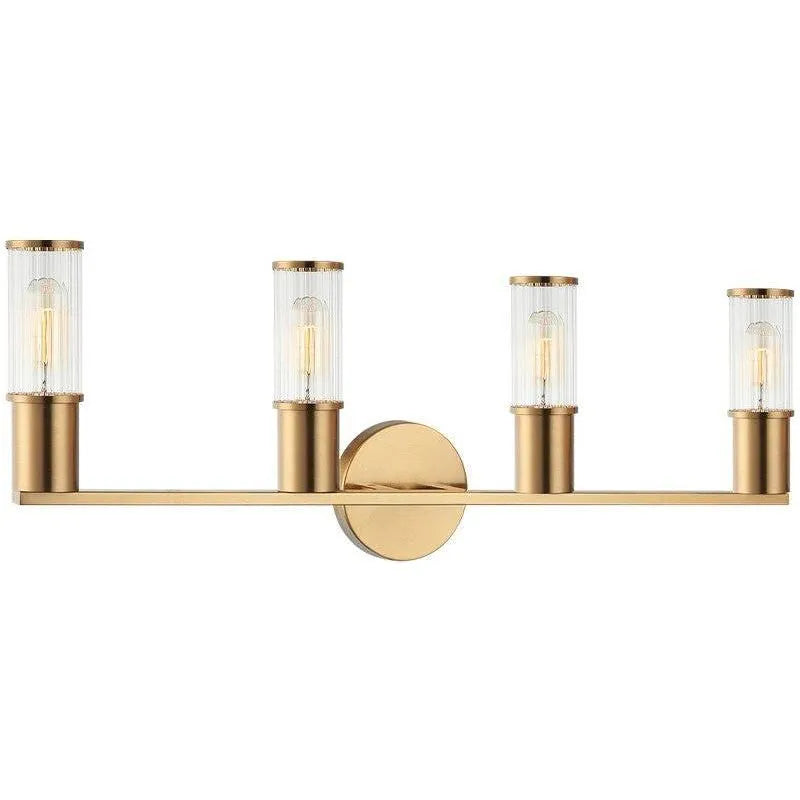 Matteo Canada - S02804AG - Four Light Wall Sconce - Klarice