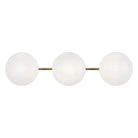 Matteo Canada - S05103AGOP - Three Light Wall Sconce - Pearlesque