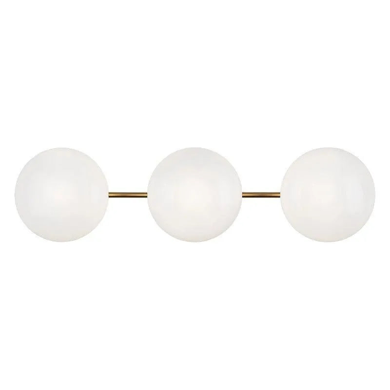 Matteo Canada - S05103AGOP - Three Light Wall Sconce - Pearlesque