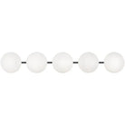 Matteo Canada - S05105MBOP - Five Light Wall Sconce - Pearlesque