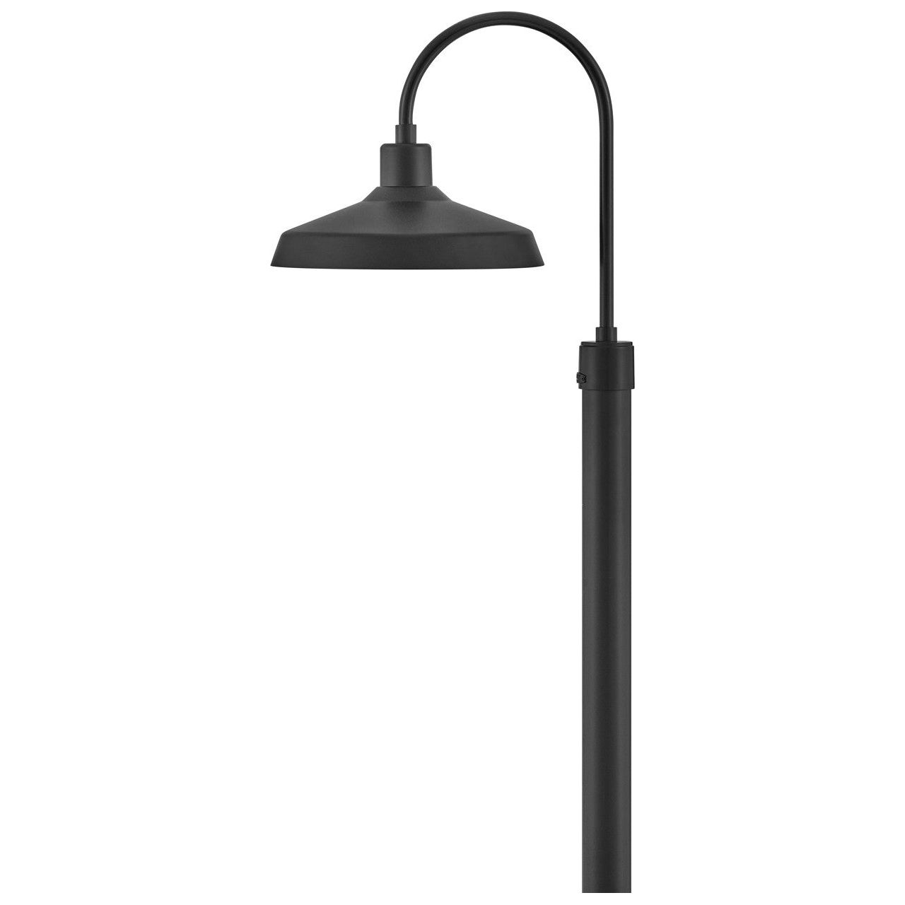 Hinkley Canada - 12071BK - LED Post Top or Pier Mount Lantern - Forge - Black