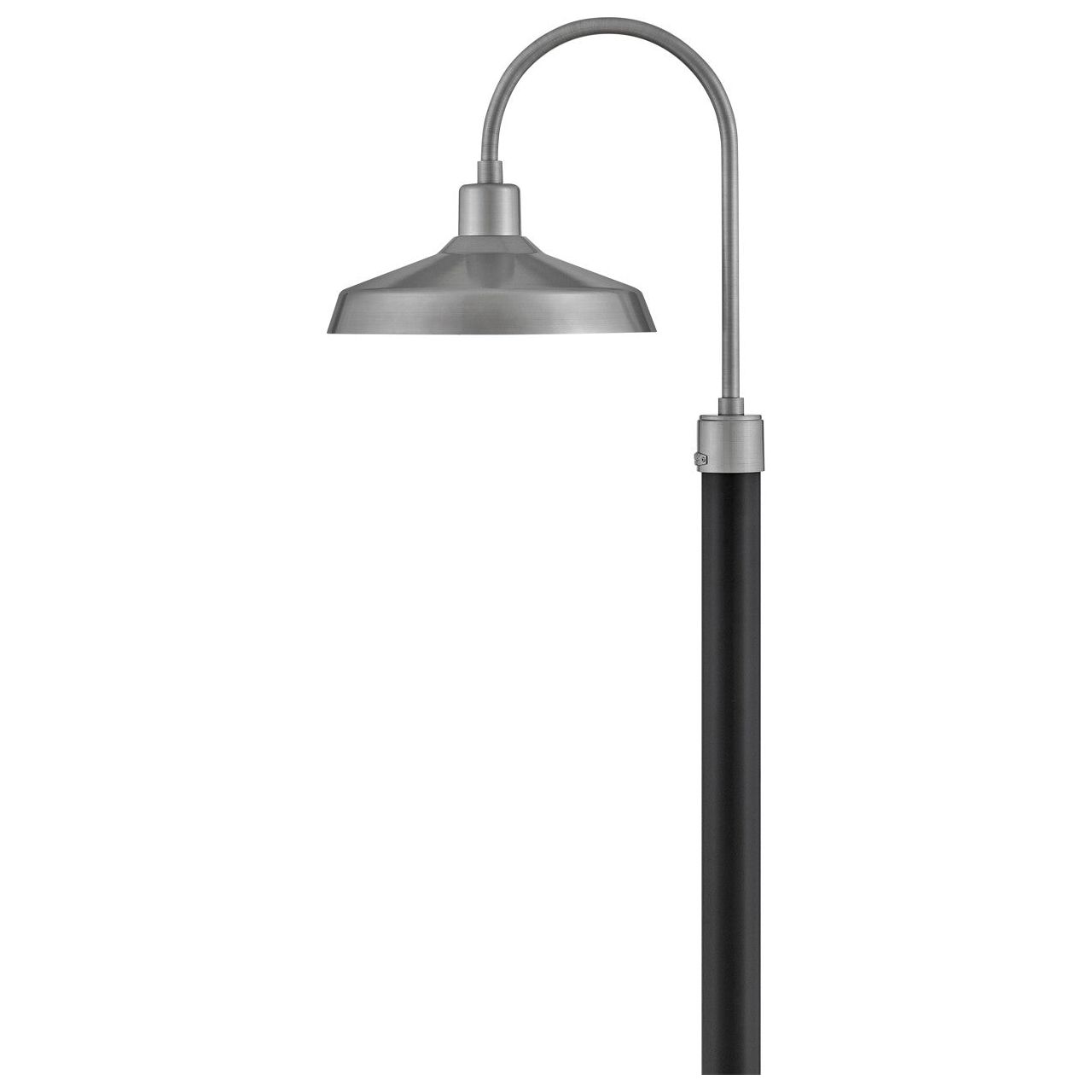 Hinkley Canada - 12071AL - LED Post Top or Pier Mount Lantern - Forge - Antique Brushed Aluminum