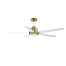 Maxim Lighting 88826WTNAB Daisy Ceiling Fan in Natural Aged Brass