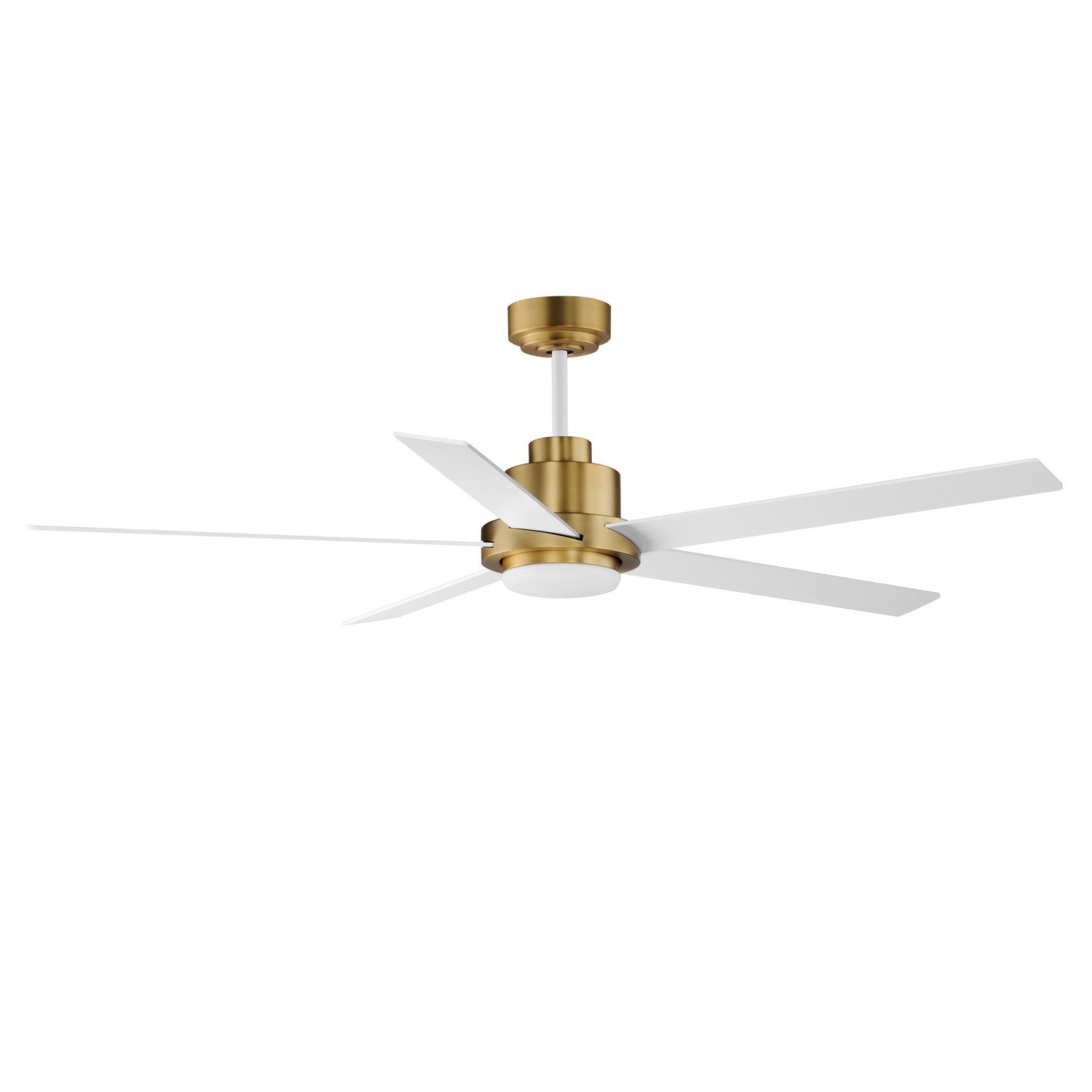 Maxim Lighting 88826WTNAB Daisy Ceiling Fan in Natural Aged Brass