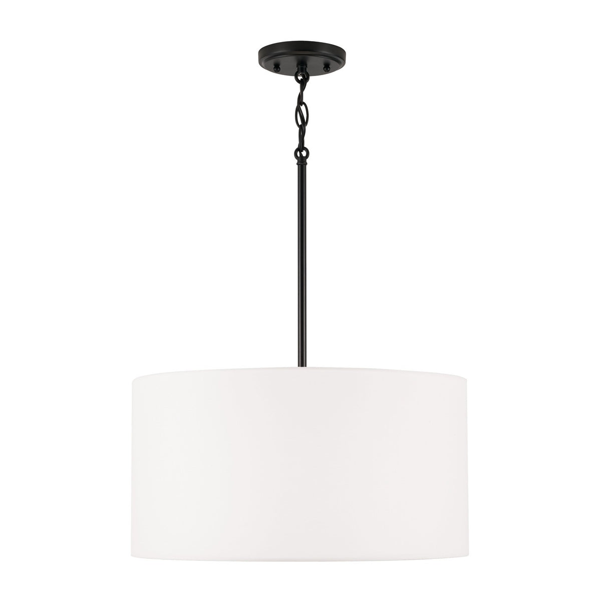 Capital Lighting - 314632MB-659 - Three Light Pendant - Alan - Matte Black