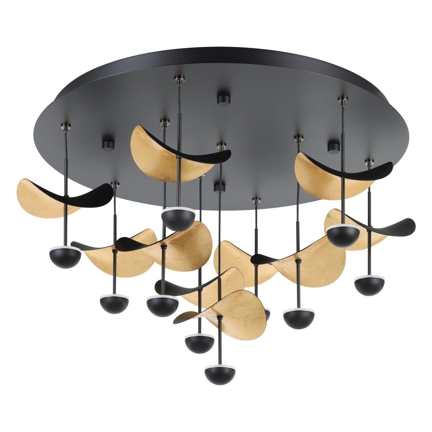 Eglo Canada - 205804A - LED Semi-Flush Mount - Dracera - Black