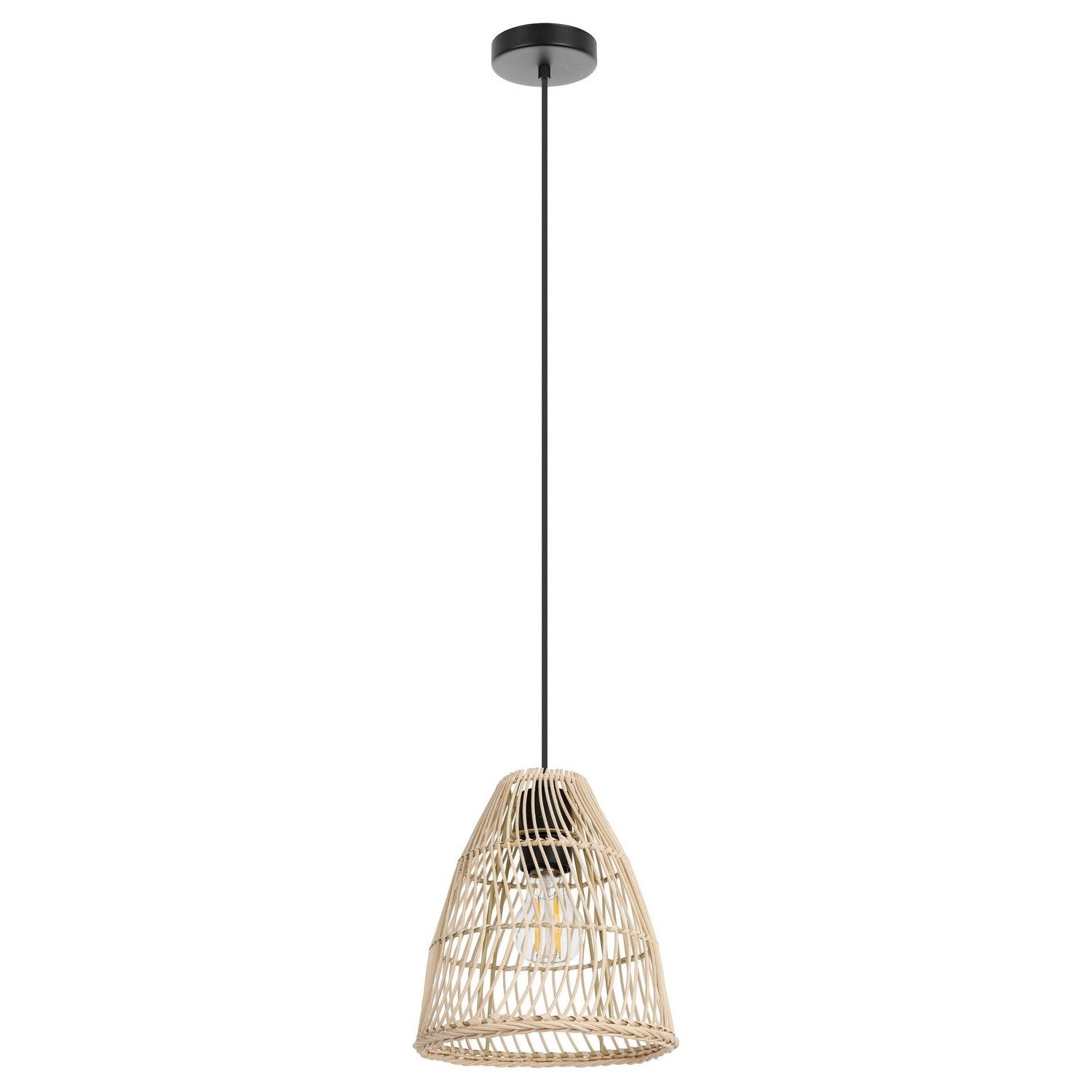 Eglo Canada - 205837A - One Light Pendant - Ayesgarth - Black